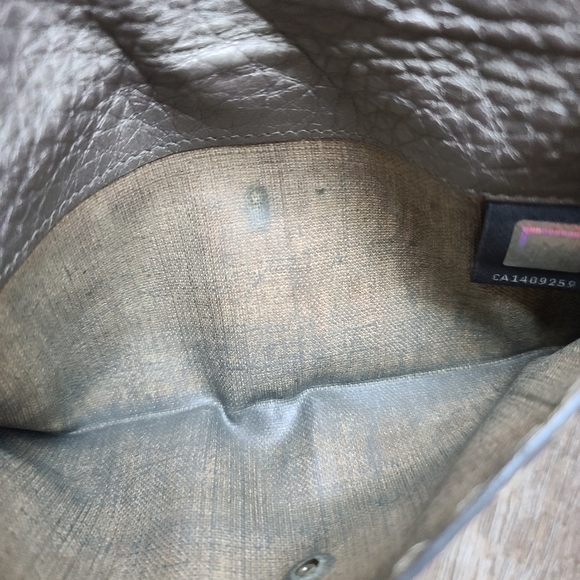 Fendi Metallic Gray Bifold Wallet - Picture 7 of 8